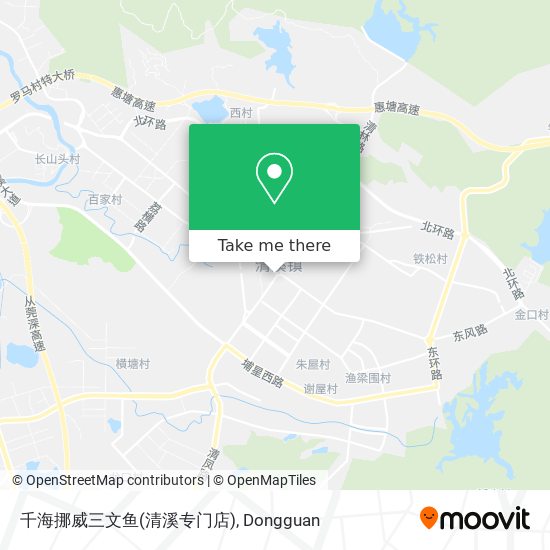 千海挪威三文鱼(清溪专门店) map
