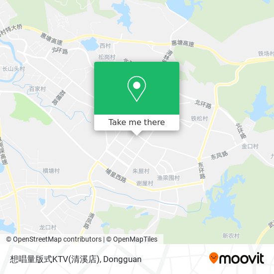 想唱量版式KTV(清溪店) map