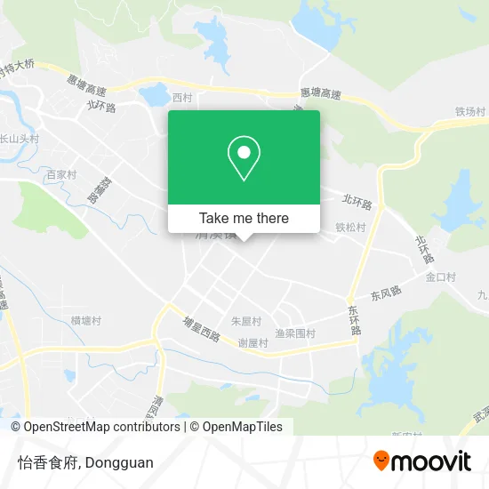怡香食府 map