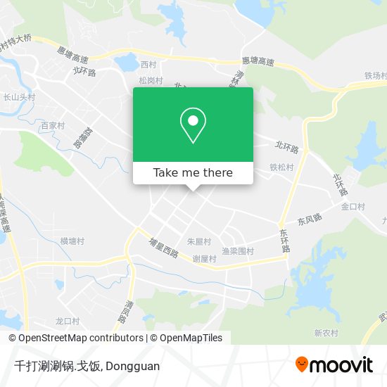 千打涮涮锅.戈饭 map