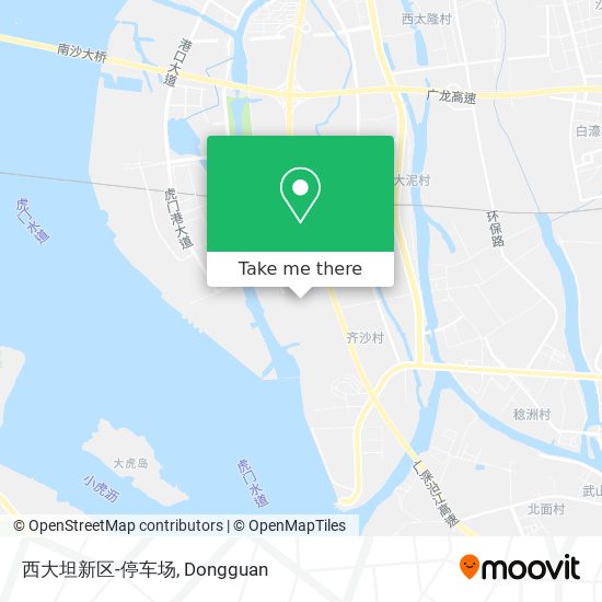 西大坦新区-停车场 map