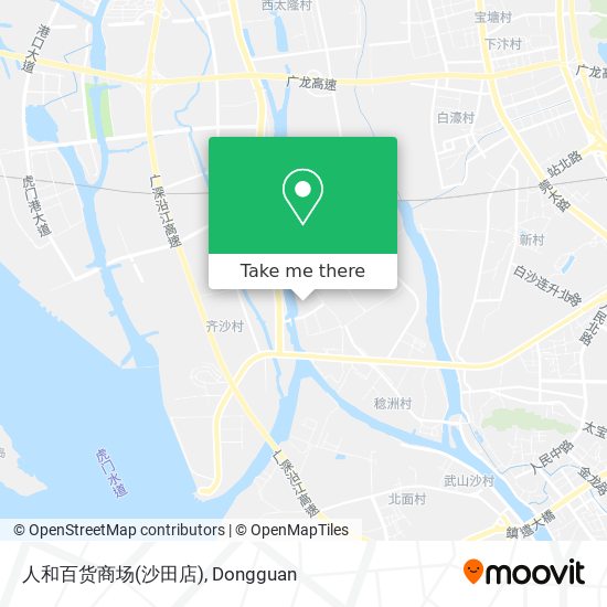人和百货商场(沙田店) map
