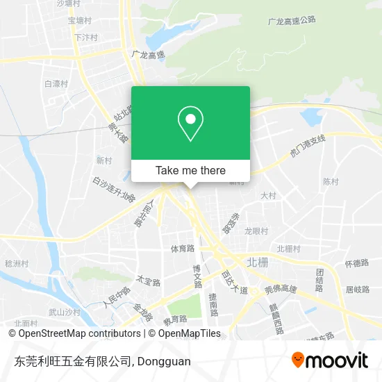 东莞利旺五金有限公司 map