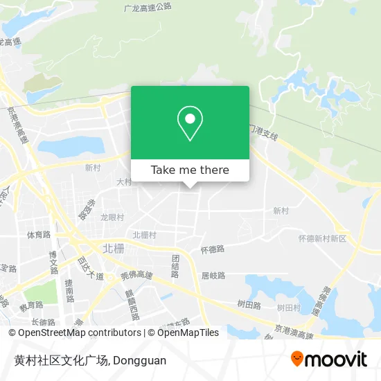 黄村社区文化广场 map