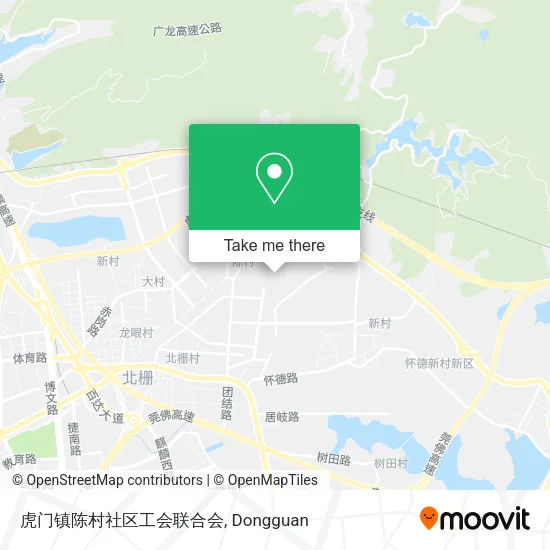 虎门镇陈村社区工会联合会 map