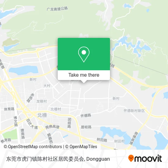 东莞市虎门镇陈村社区居民委员会 map