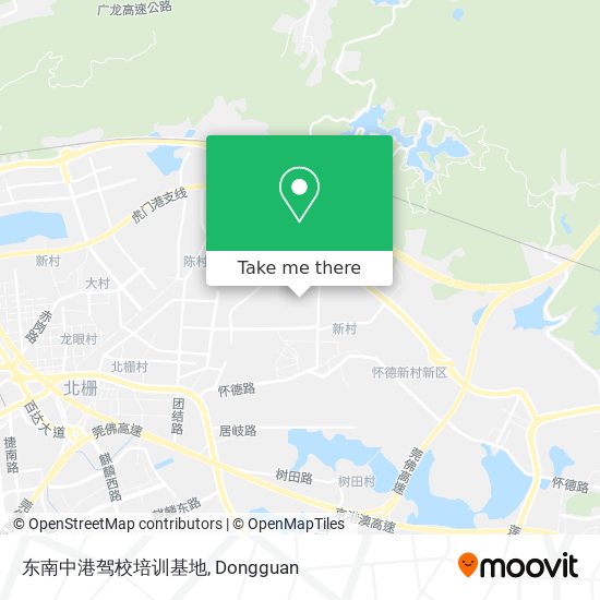 东南中港驾校培训基地 map