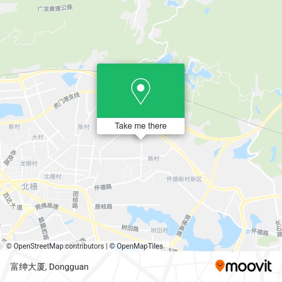 富绅大厦 map