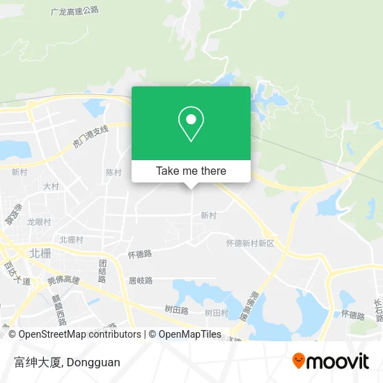富绅大厦 map
