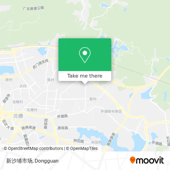 新沙埔市场 map