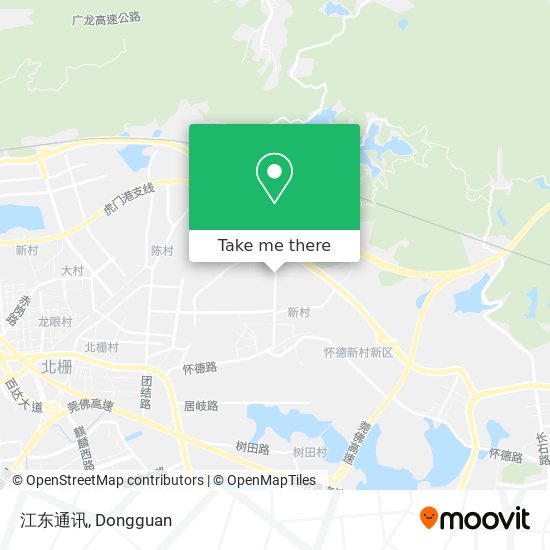 江东通讯 map