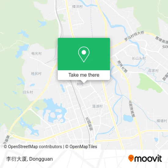 李衍大厦 map