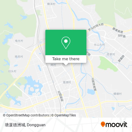 塘厦德洲城 map