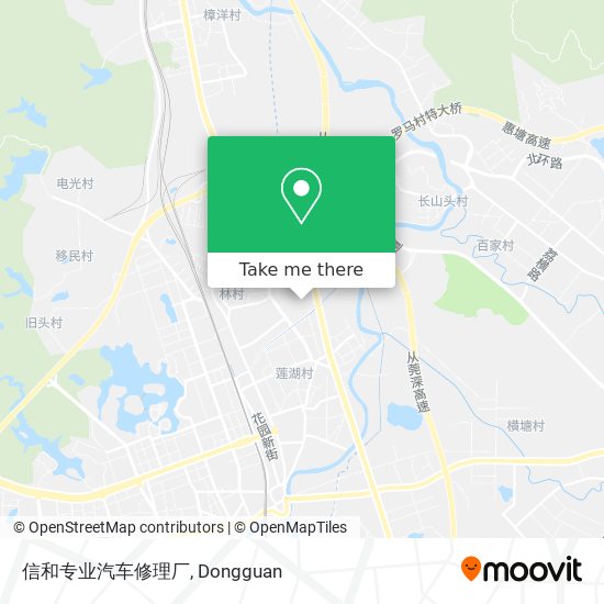 信和专业汽车修理厂 map