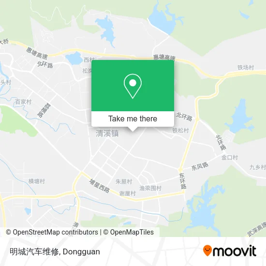 明城汽车维修 map