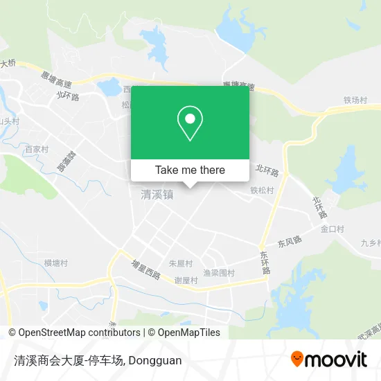清溪商会大厦-停车场 map