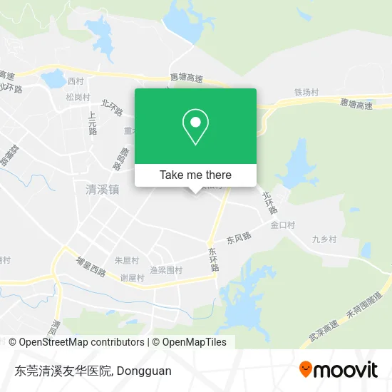 东莞清溪友华医院 map