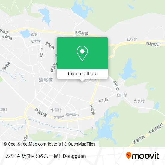 友谊百货(科技路东一街) map