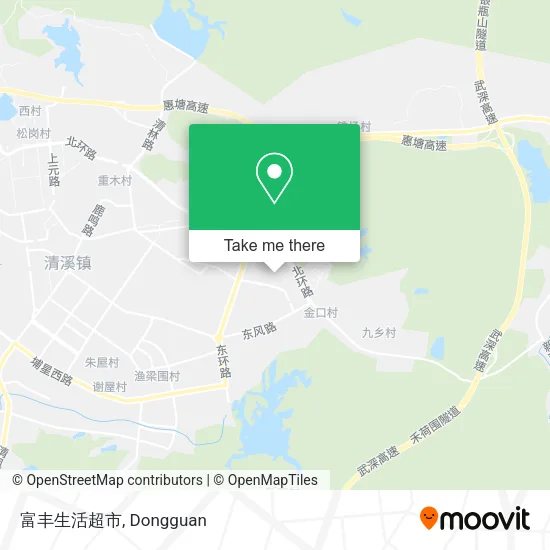 富丰生活超市 map