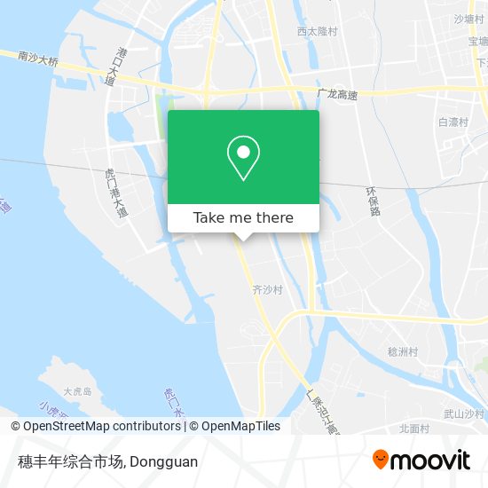 穗丰年综合市场 map