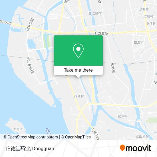 信德堂药业 map