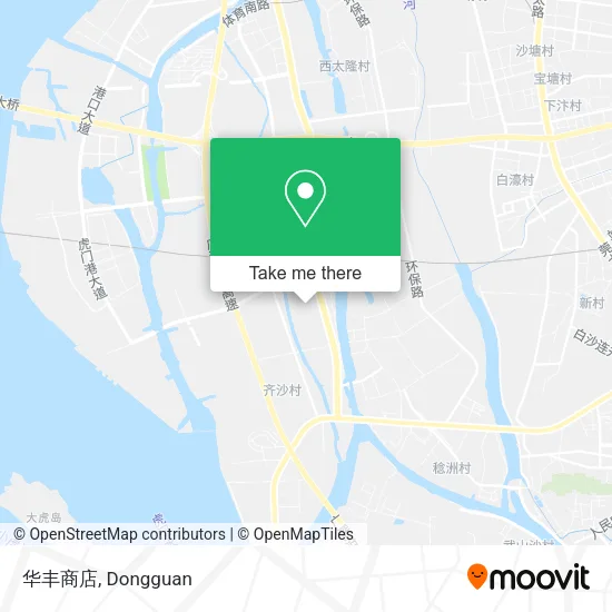 华丰商店 map