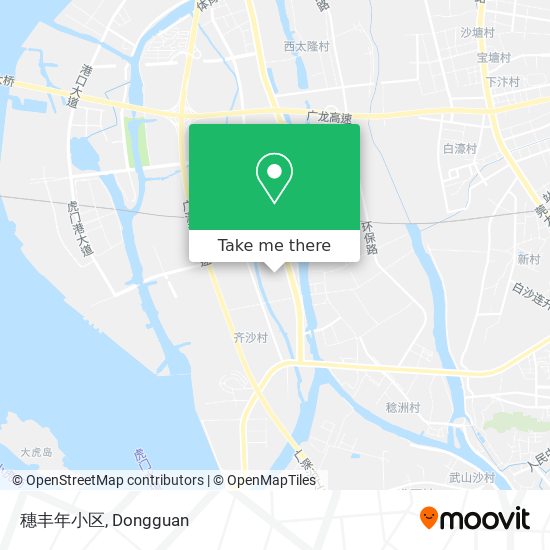 穗丰年小区 map