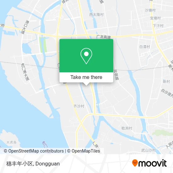 穗丰年小区 map