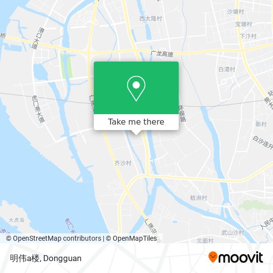 明伟a楼 map