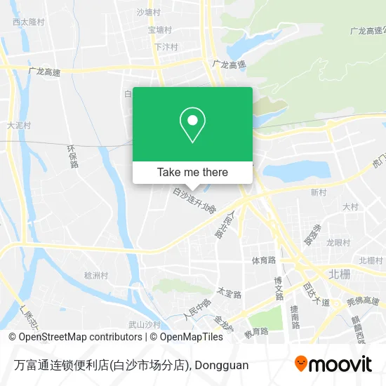 万富通连锁便利店(白沙市场分店) map