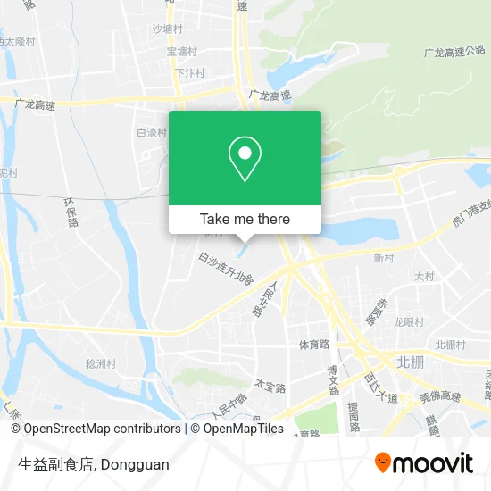 生益副食店 map
