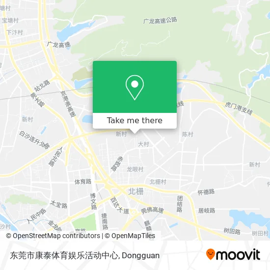 东莞市康泰体育娱乐活动中心 map