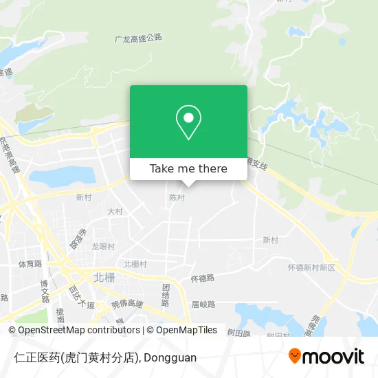 仁正医药(虎门黄村分店) map