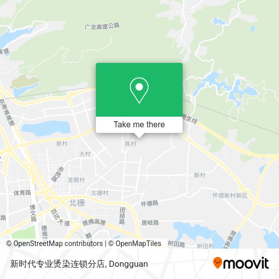 新时代专业烫染连锁分店 map