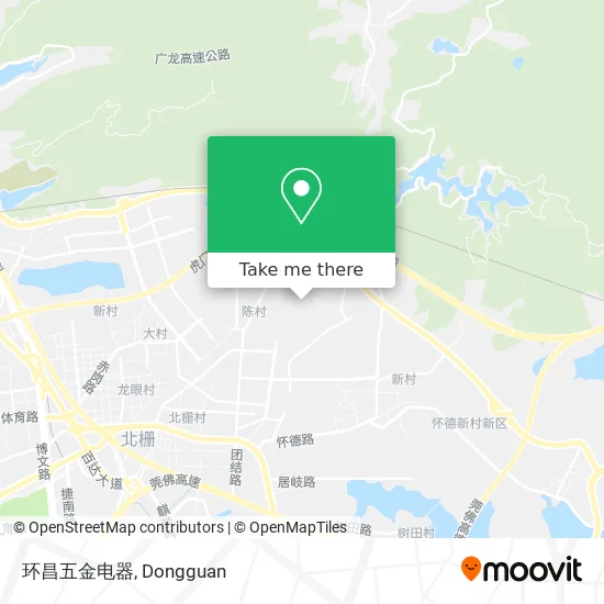 环昌五金电器 map