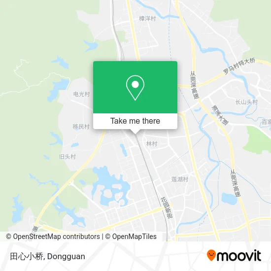 田心小桥 map
