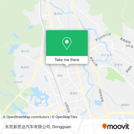 东莞新世达汽车有限公司 map