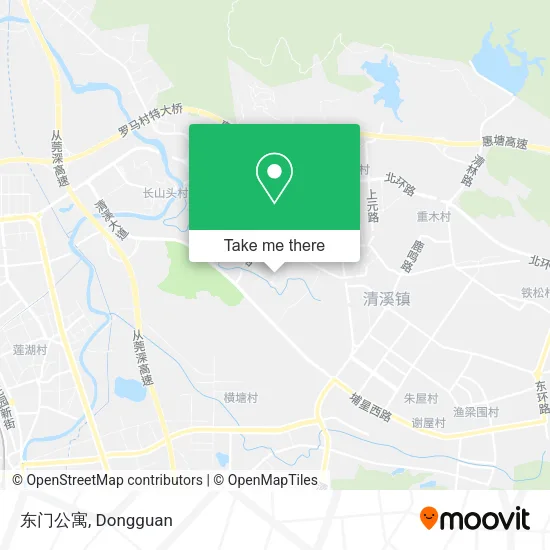 东门公寓 map