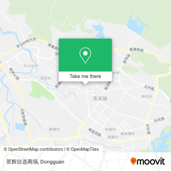景辉自选商场 map