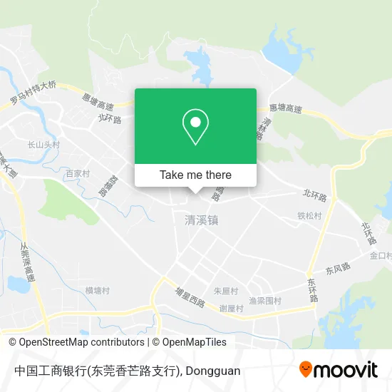 中国工商银行(东莞香芒路支行) map