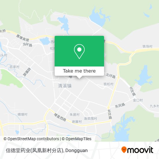 信德堂药业(凤凰新村分店) map