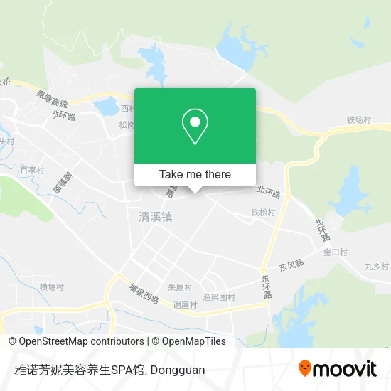 雅诺芳妮美容养生SPA馆 map