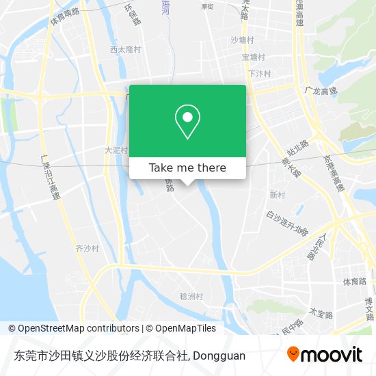 东莞市沙田镇义沙股份经济联合社 map