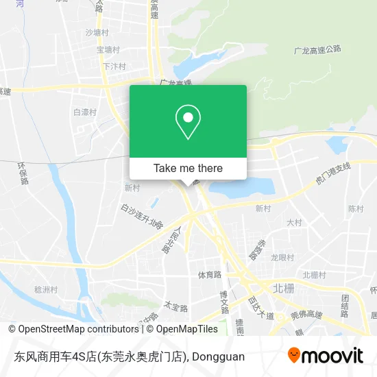 东风商用车4S店(东莞永奥虎门店) map