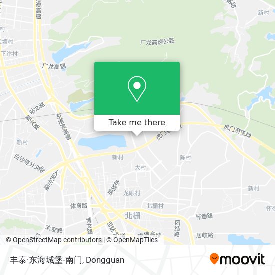 丰泰·东海城堡-南门 map