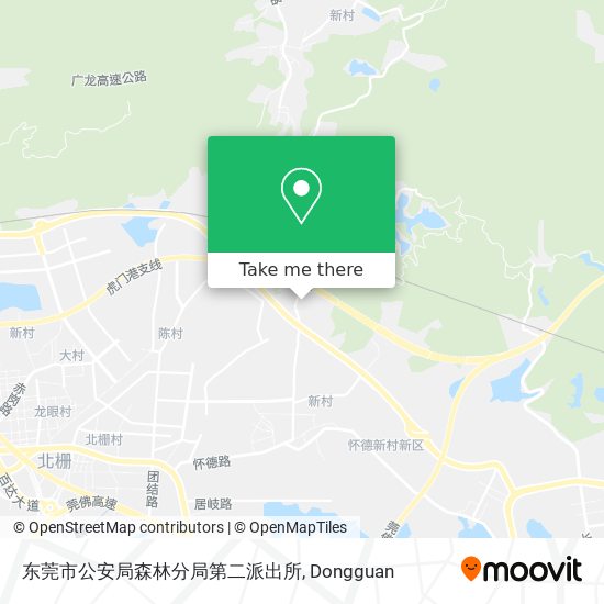 东莞市公安局森林分局第二派出所 map