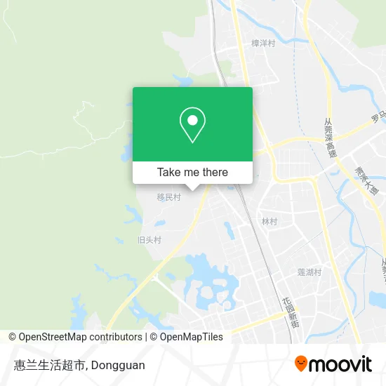 惠兰生活超市 map