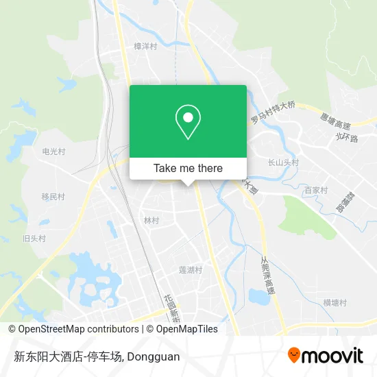 新东阳大酒店-停车场 map