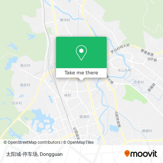 太阳城-停车场 map