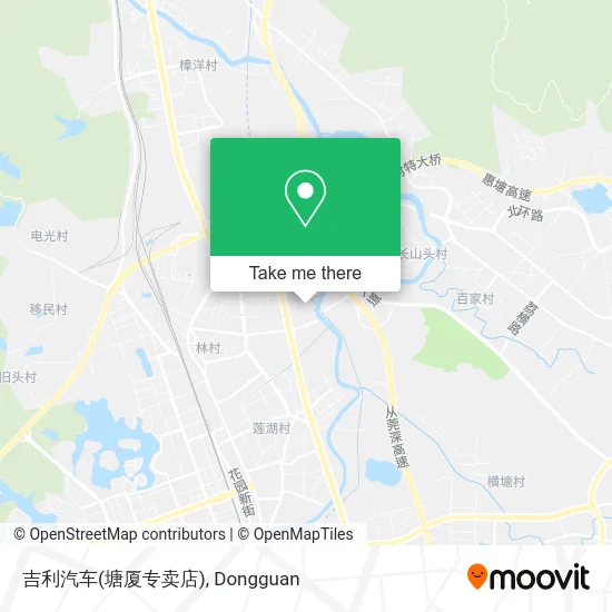 吉利汽车(塘厦专卖店) map